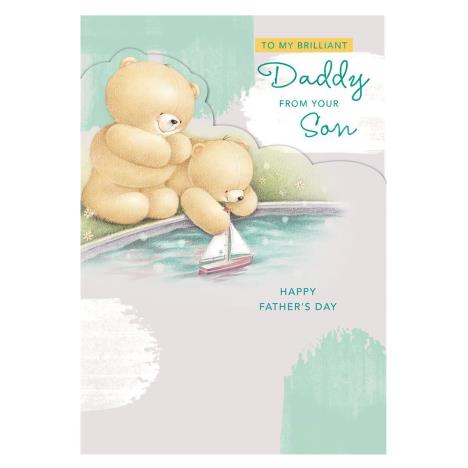 Daddy From Son Forever Friends Fathers Day Card